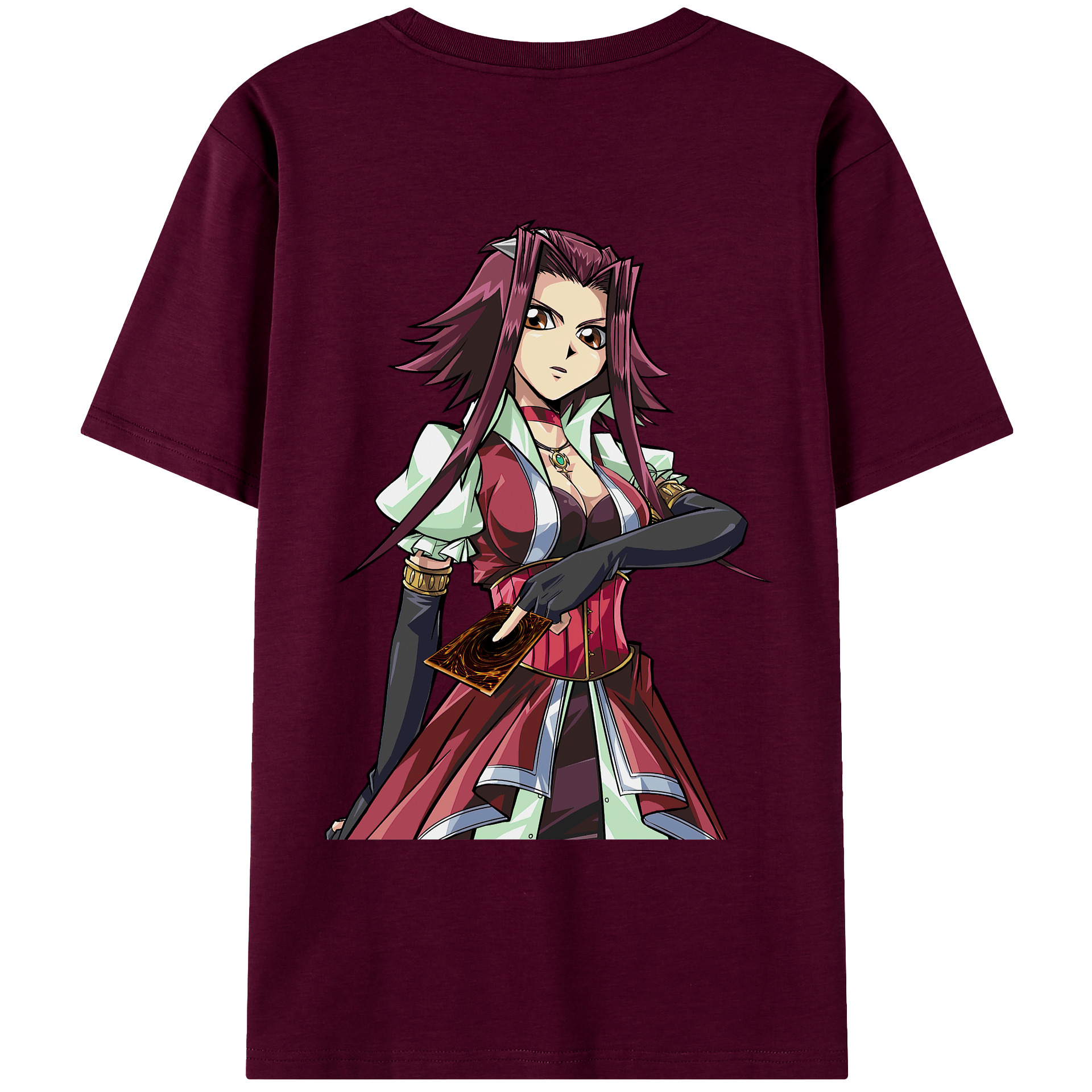 （画像用） 遊☆戯☆王 Yu-Gi-Oh! レディース半袖Tシャツ(バックプリント)